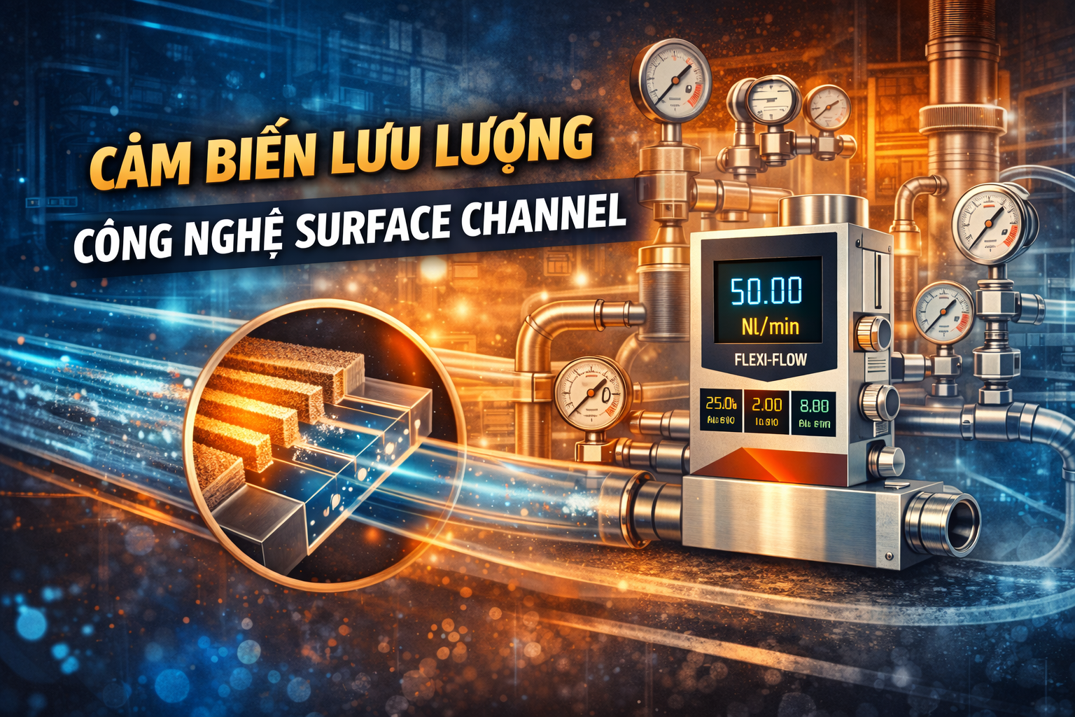 Công nghệ Surface Channel Bronkhorst Vietnam